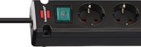 Stekkerdoos Brennenstuhl Brem 5vdig 2 USB C 3m zw 1 Stuk-2