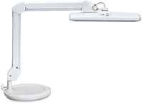 Werkpleklamp MAUL Intro LED dimbaar op voet wit 1 Stuk