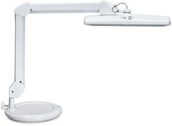Werkpleklamp MAUL Intro LED dimbaar op voet wit 1 Stuk