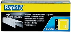 Nieten Rapid 13/14 Gegalv fijndraad 5000 st 5000 Stuk