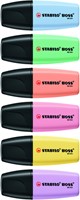 Markeerstiftt STABILO BOSS mini pastel ass 6 stuks 6 Stuk-3