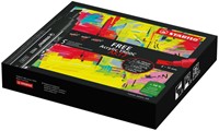 Acrylmarker STABILO Free Acrylic T800C wit 1 Stuk-3