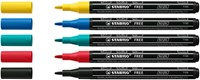 Acrylmarker STABILO Free Acrylic T100 Royal ass 5 Stuk-2