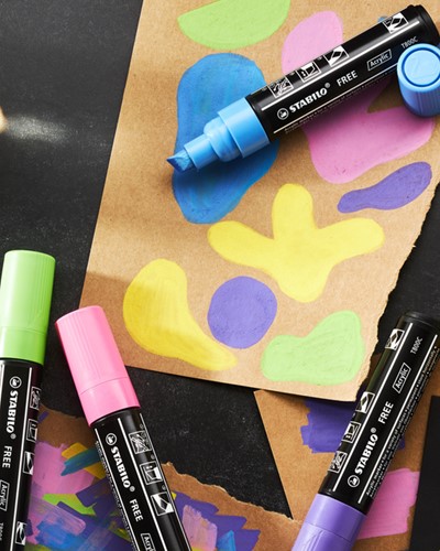 Acrylmarker STABILO Free Acrylic T800C karmijnrood 1 Stuk-3