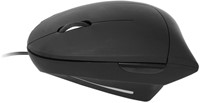 Muis Quantore ergonomisch bedraad USB-A zwart 1 Stuk-2