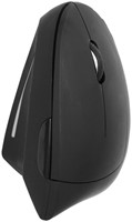 Muis Quantore ergonomisch draadloos USB-A zwart 1 Stuk