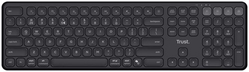 Toetsenbord Trust Vaiya Multidevice draadloos 1 Stuk