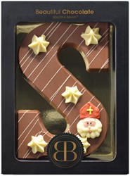Chocoladeletter BB luxe melk S 220 gram 1 Stuk