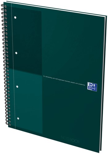 Spiraalblk Oxf International Notebk A4+ lijn groen 1 Stuk-2