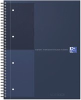 Spiraalblk Oxf International Notebk A4+ lijn blauw 1 Stuk