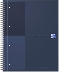 Spiraalblk Oxf International Notebk A4+ lijn blauw 1 Stuk