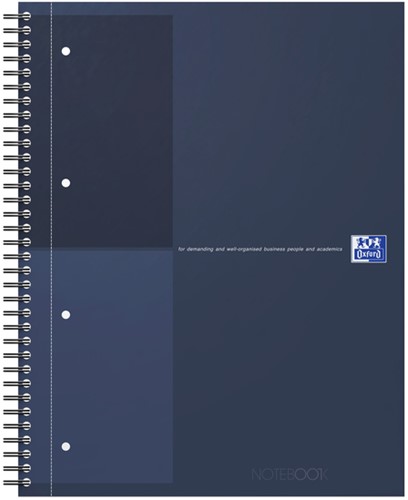 Spiraalblk Oxf International Notebk A4+ lijn blauw 1 Stuk