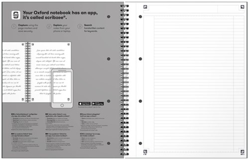 Spiraalblk Oxf International Notebk A4+ lijn blauw 1 Stuk-3