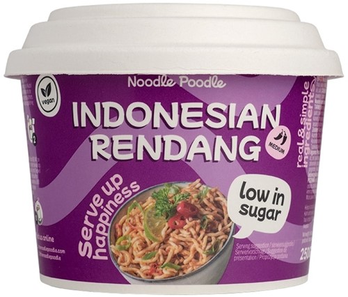 Noodles The Noodle Poodle Indonesian rendang bak 250 Gram