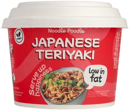 Noodles The Noodle Poodle Japanese teriyaki bak 250 Gram