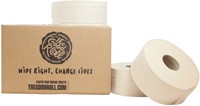 Toiletpapier TGR jumbo klein 2laags 180m naturel 18 Rol