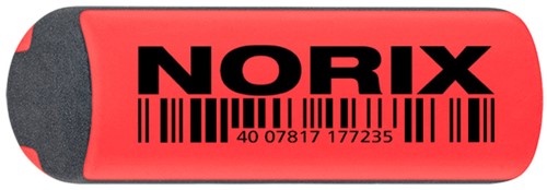 Potlood Norix blister 2 st HB zwart koraal 2 Stuk-4