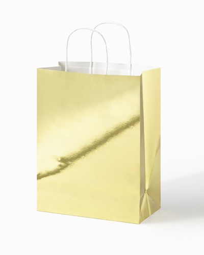 Cadeautas Folia goud kraft 24x31x12cm 20 stuks 20 Stuk-2