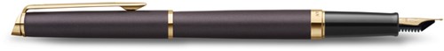 Vulpen Waterman Hemisp Fashion GT F metallic zwart 1 Stuk-1