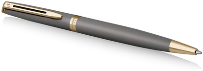 Balpen Waterman Hemisp Fashion GT M metallic grijs 1 Stuk-3
