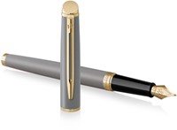 Vulpen Waterman Hemisp Fashion GT M metallic grijs 1 Stuk-1