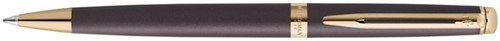 Balpen Waterman Hemisp Fashion GT M metallic zwart 1 Stuk