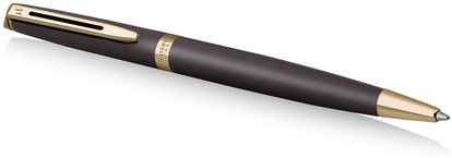 Balpen Waterman Hemisp Fashion GT M metallic zwart 1 Stuk-3
