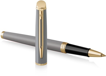 Rollerpen Waterman Hemisp Fashion GT F mtl grijs 1 Stuk-3