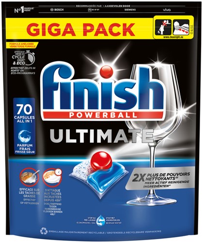 Vaatwastabletten Finish Ultimate Regular 70 70 Stuk