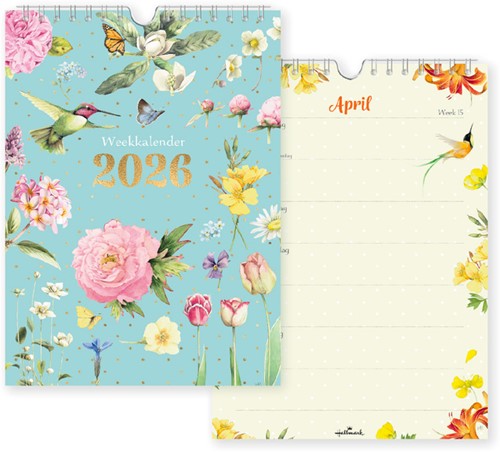 Kalender 2026 Marjolein Bastin 7dagen/1pagina 1 Stuk