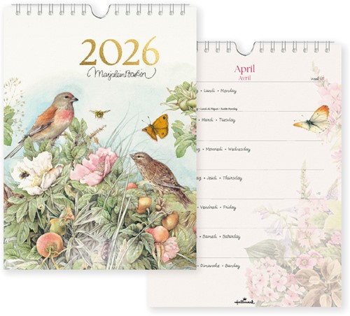 Kalender 2026 Marjolein Bastin vogels 7d/1p 1 Stuk