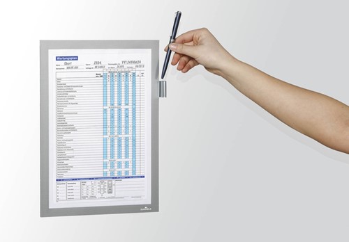 Duraframe Durable magnetisch A4 Note zilver 1 Stuk-1