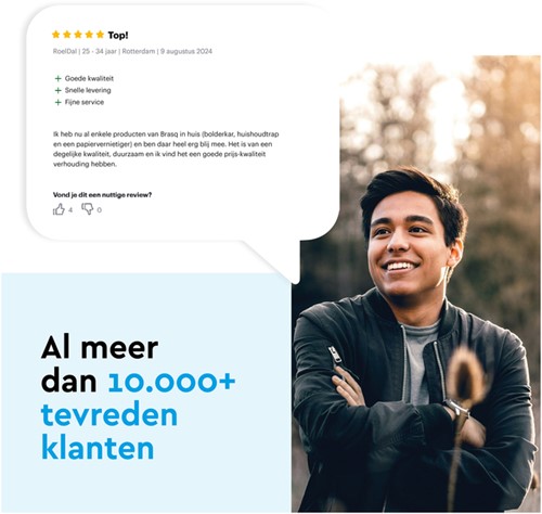 Verlengkabel BRASQ 30m oranje 1 Stuk-5