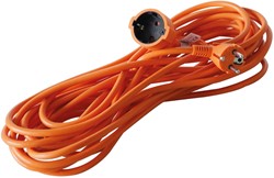 Verlengkabel BRASQ 20m oranje 1 Stuk