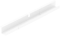Kabelgoot BRASQ verstelbaar 75-150cm CT100 wit 1 Stuk-5