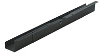 Kabelgoot BRASQ verstelbaar 75-150cm CT100 zwart 1 Stuk