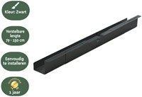 Kabelgoot BRASQ verstelbaar 75-150cm CT100 zwart 1 Stuk-1