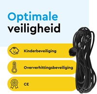 Verlengkabel BRASQ 30m zwart 1 Stuk-1