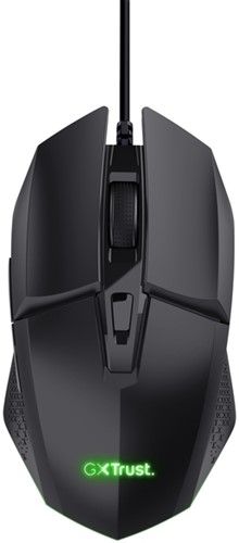 Gaming muis Trust GXT109 Felox bedraad zwart 1 Stuk