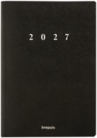 Agenda 2027  Brepols Essential 7d/2p Urban zwart 1 Stuk