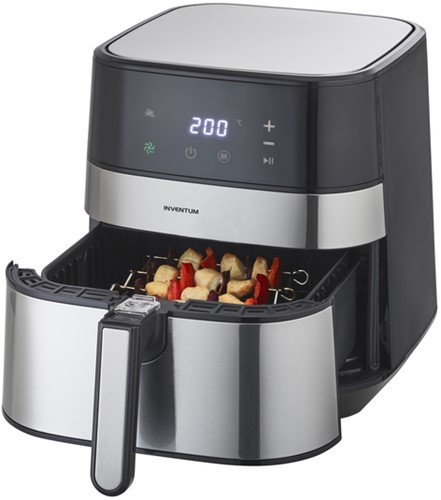Airfryer Inventum 5 liter zwart RVS 1 Stuk-1