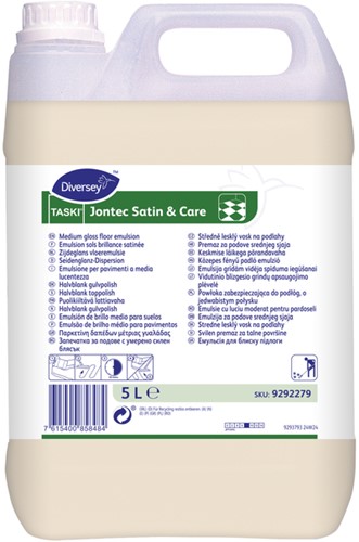 Vloerreiniger TASKI Jontec SatinCare zijdeglans 5L 5 Liter