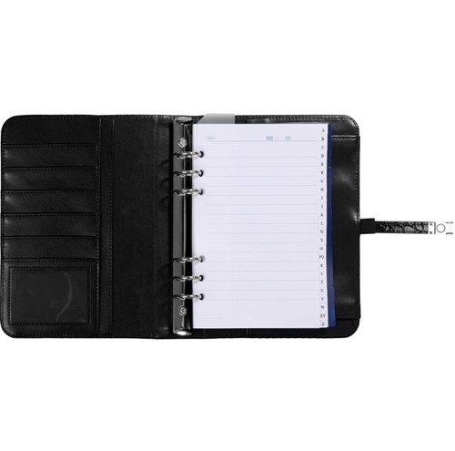 Organizer Kalpa A5 + ag25-26 7d/2p croco zwart 1 Doos-2