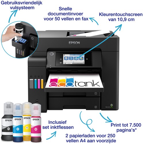 Multifunctional inktjet Epson ET-5805 1 Stuk-2