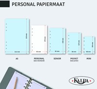 Agendavulling 2026 Kalpa Personal 1dag/1pagina 1 Stuk-4