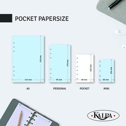 Agendavulling 2027 Kalpa Pocket 7dagen/2pagina's 1 Stuk-4