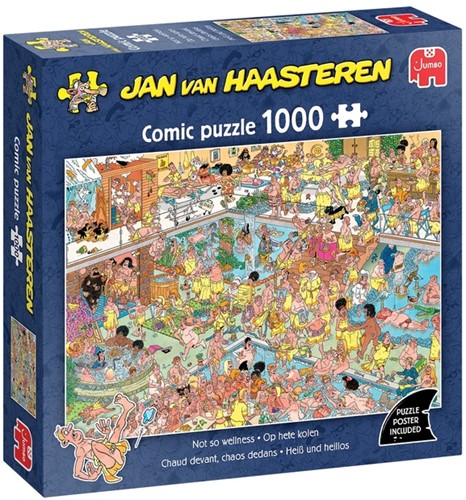 Puzzel JvH Op hete kolen 1000st 1 Doos