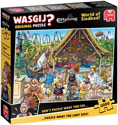 Puzzel Wasgij Efteling Wereld van Sinbad 1000st 1 Doos