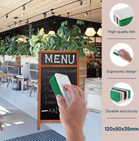 Krijtbordwisser vilt Europel 120x50x35mm 1 Stuk-1