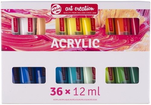 Acrylverf Talens Art Creation 12ml 36st assorti 36 Stuk